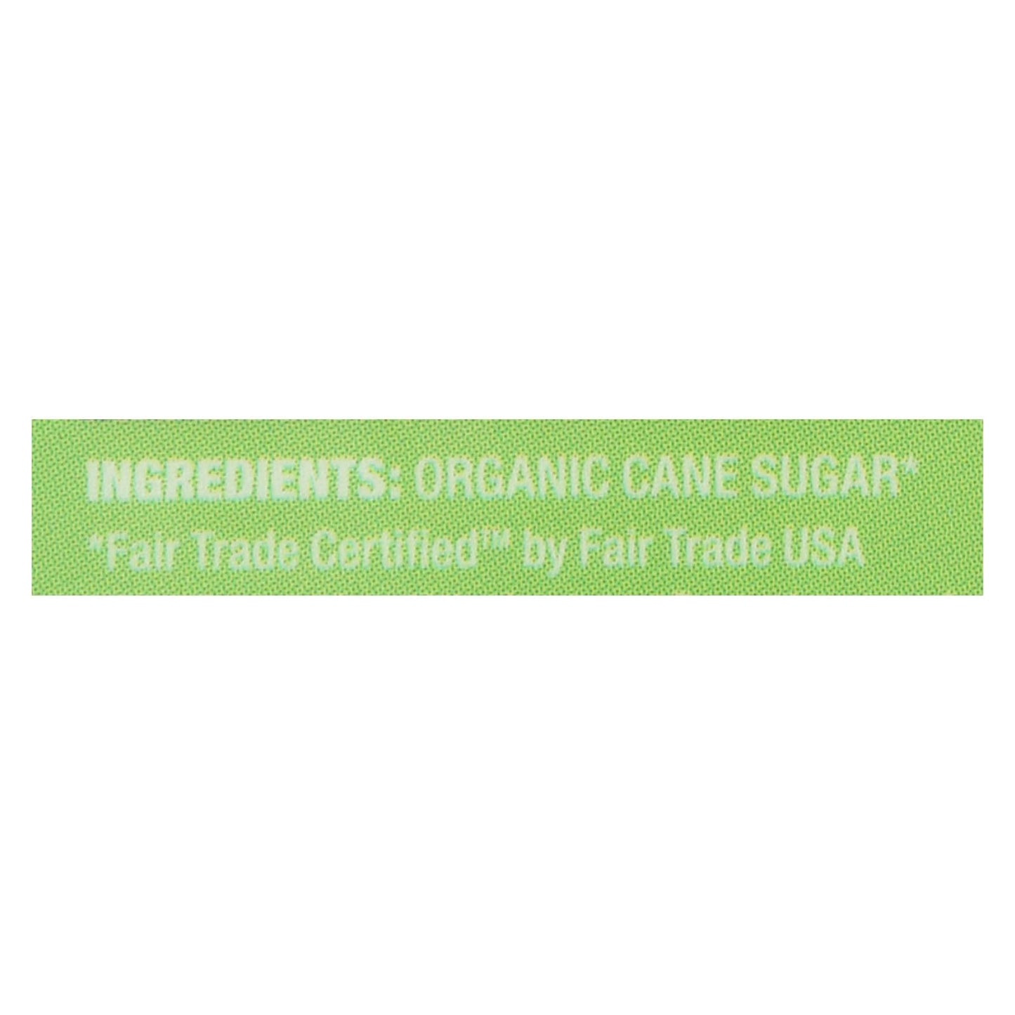 Organic Unrefined Sugar, Milled - 12 Lbs Case