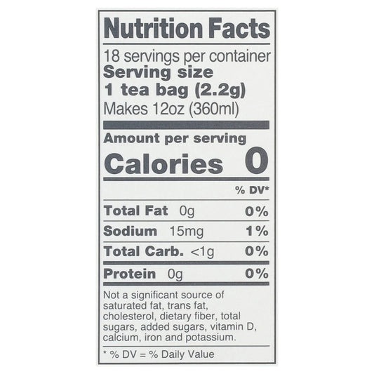 Good Earth Sweet & Spicy Herbal Black Tea, 6 Boxes, 18 Ct Each