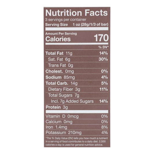 Endangered Species Dark Chocolate Sea Salt & Almonds (12x3oz)