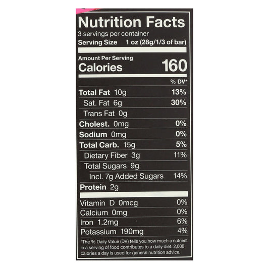 Endangered Species Dark Chocolate Cherry Bars, 72% Cocoa, 3oz, 12-Pack