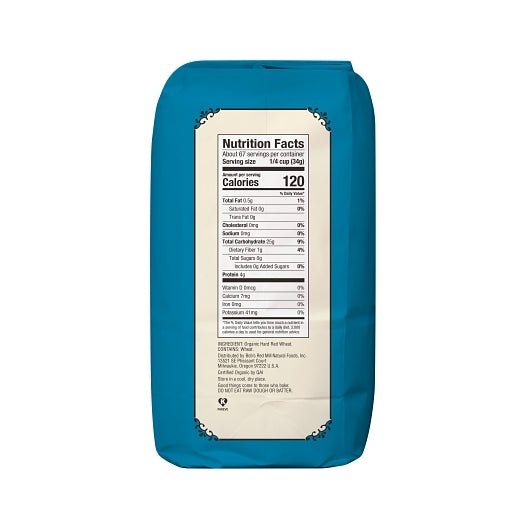 Unbleached White All-Purpose Flour, Organic, Bob's Red Mill