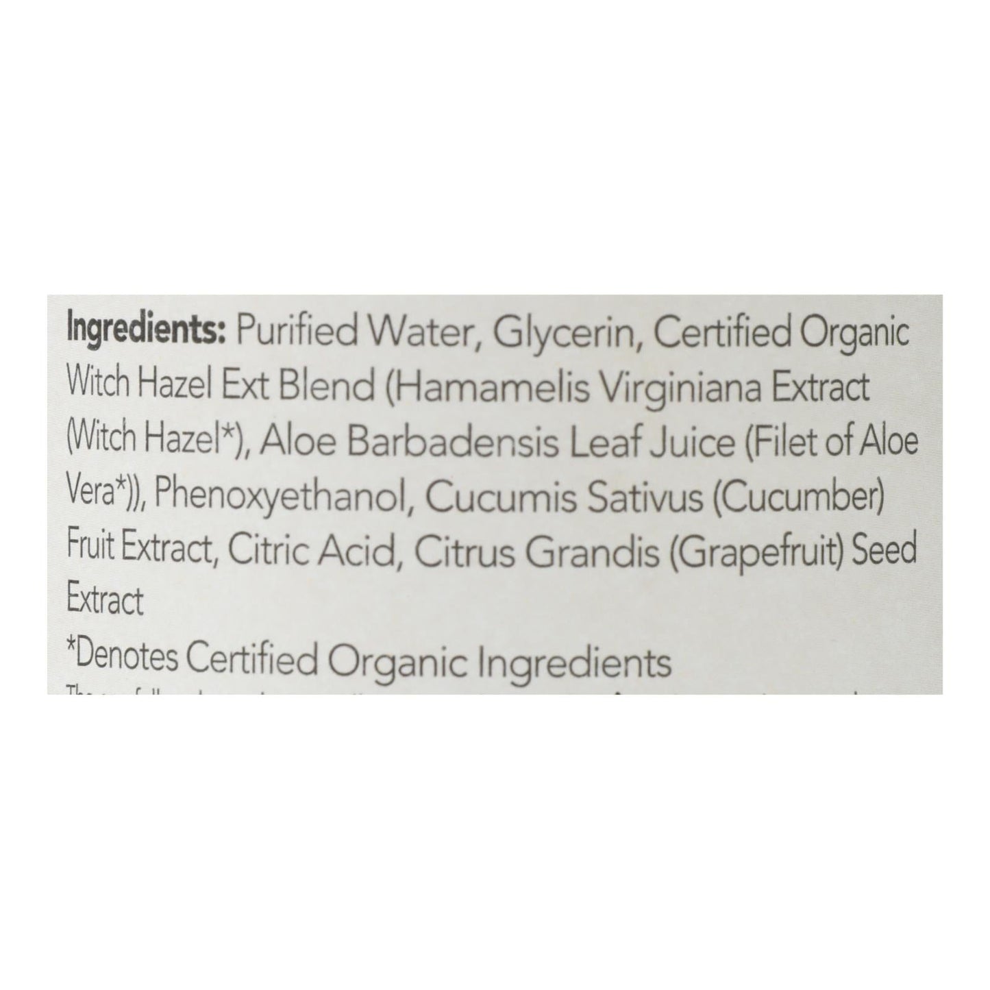 Thayers - Witch Hazel Cucu Av Af - EA of 1-12 FZ