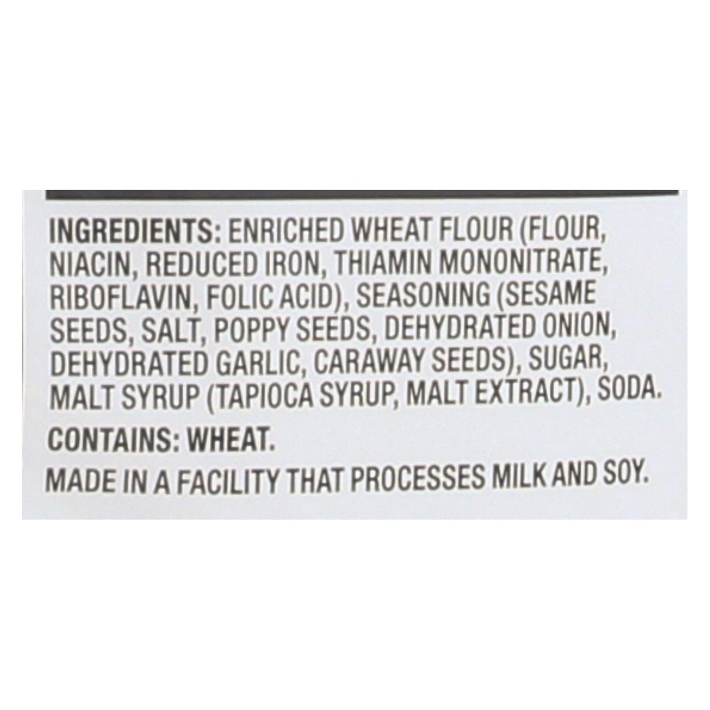 Everything Pretzel Crisps - Case of 12, 7.2 Oz