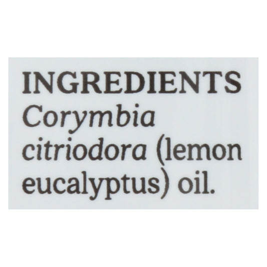 Aura Cacia Lemon Eucalyptus Essential Oil 0.5 Fl Oz