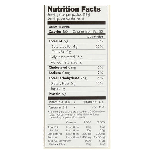 Nature's Path Qi'A Organic Coconut Oatmeal, 6 Pack, 8 oz