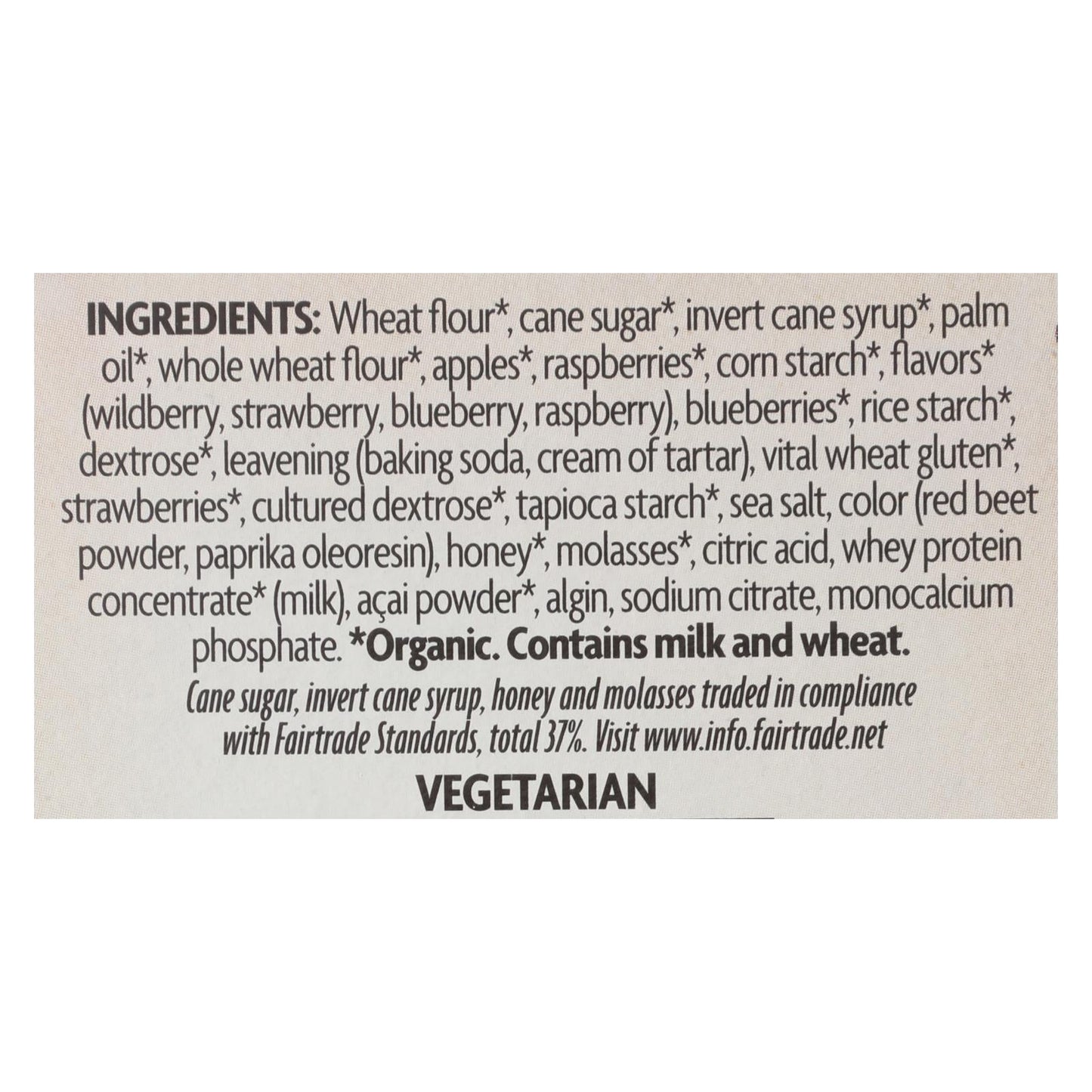 Nature's Path Organic Wildberry Acai Toaster Pastries 12pk