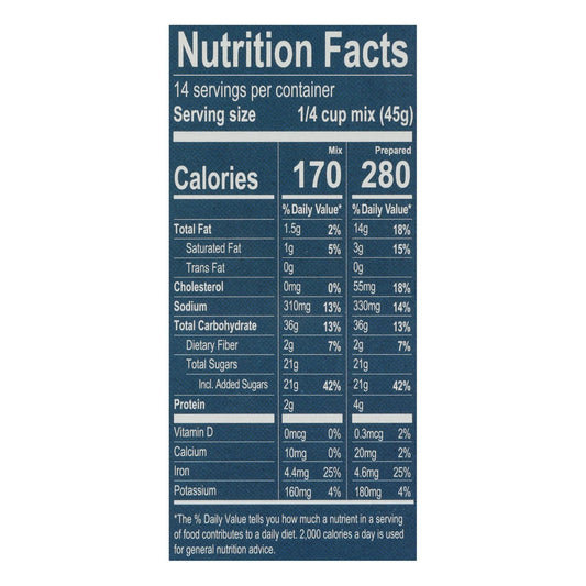 King Arthur Chocolate Cake - Case Of 6 - 22 Oz.