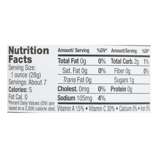 Jeff's Natural Bell Pepper Strips - 6 Pack, 12 Oz Each