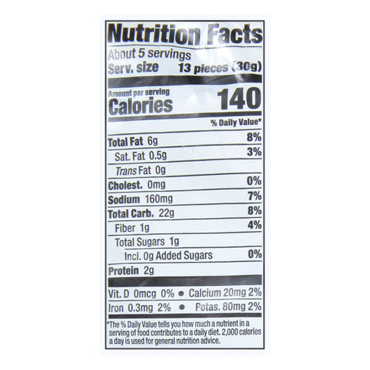 Lundberg Rice Chips White Cheddar 6-Pack 5 oz