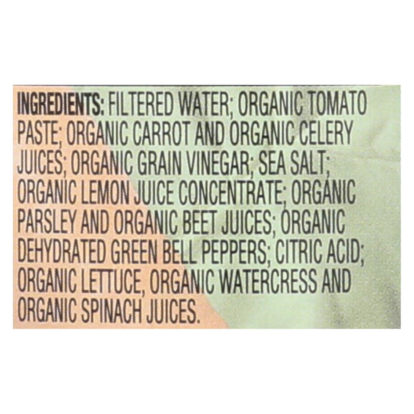 Rw Knudsen Organic Veggie Juice Blend - Case of 6 - 32 FZ
