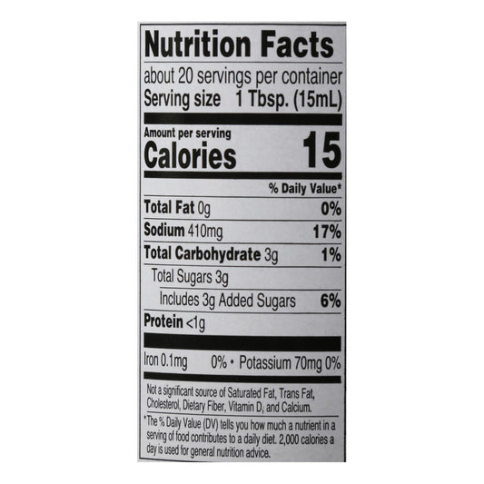 San-J Teriyaki Cooking Sauce, 10 Fl Oz, Pack of 6