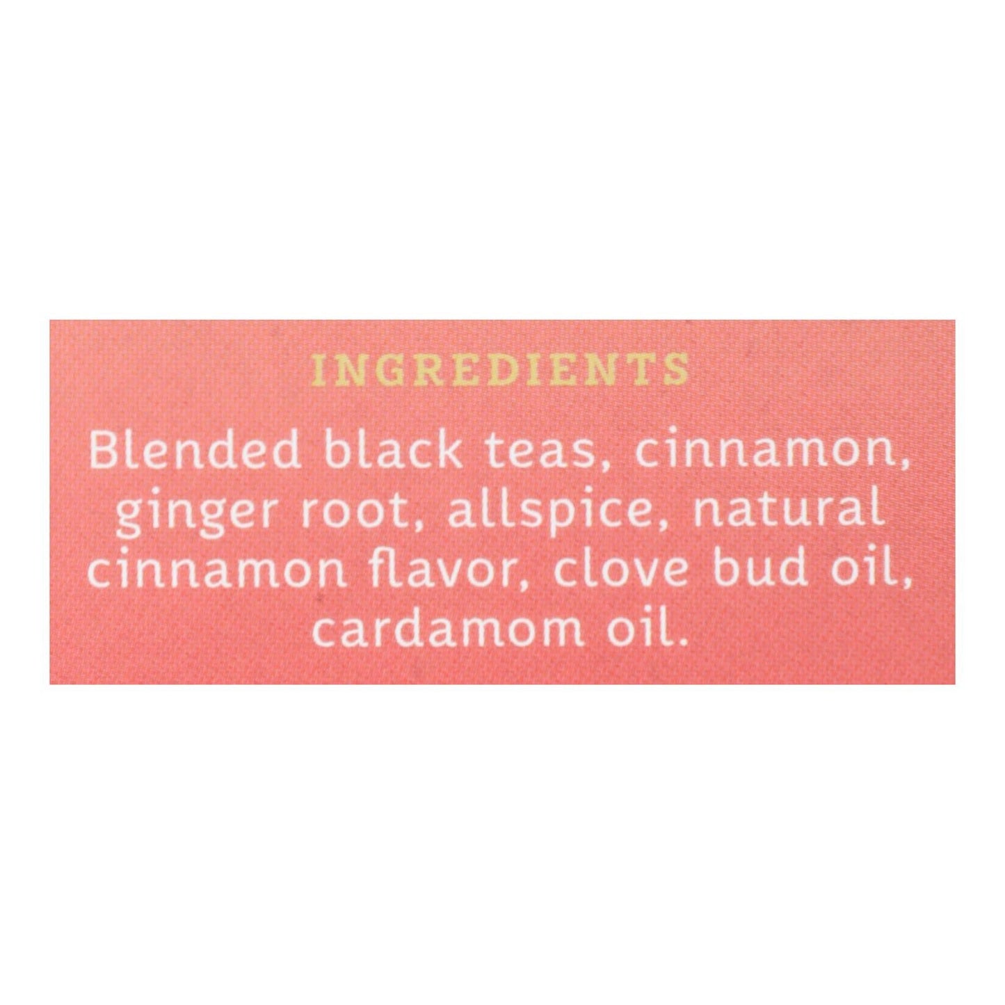 Stash Double Spice Chai Black Tea - 6 Pack, 20 Bags