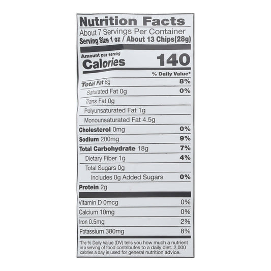 Kettle Brand - Potato Chips Ssalt Vngr - CS of 12-6.5 OZ