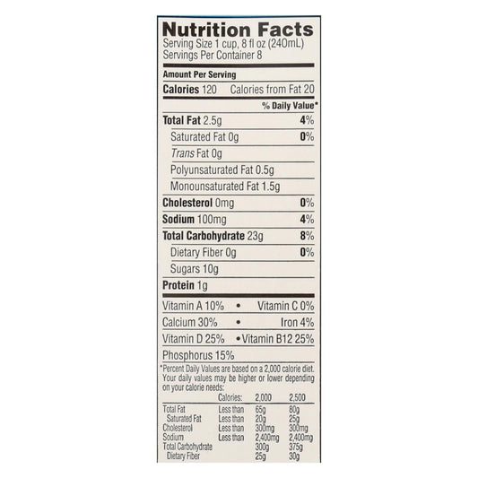 Rice Dream Organic Enriched Rice Drink, 8-Pack, 64 Fl Oz