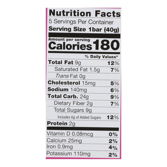 Pamela's Oat Spice Bars - Raisin Walnut, 6 Pack