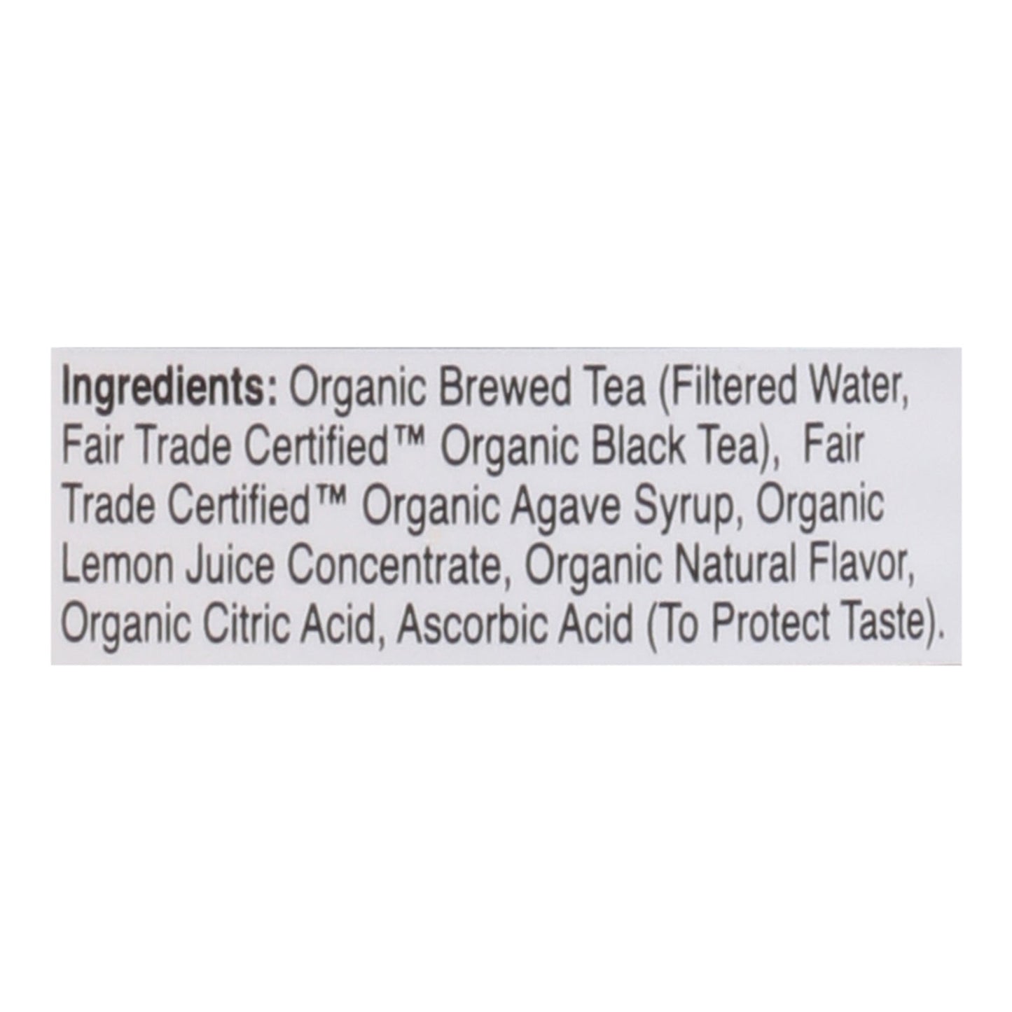 Just Ice Tea - Tea Og2 Hlf&hlf Lmnade - CS of 12-16 FZ