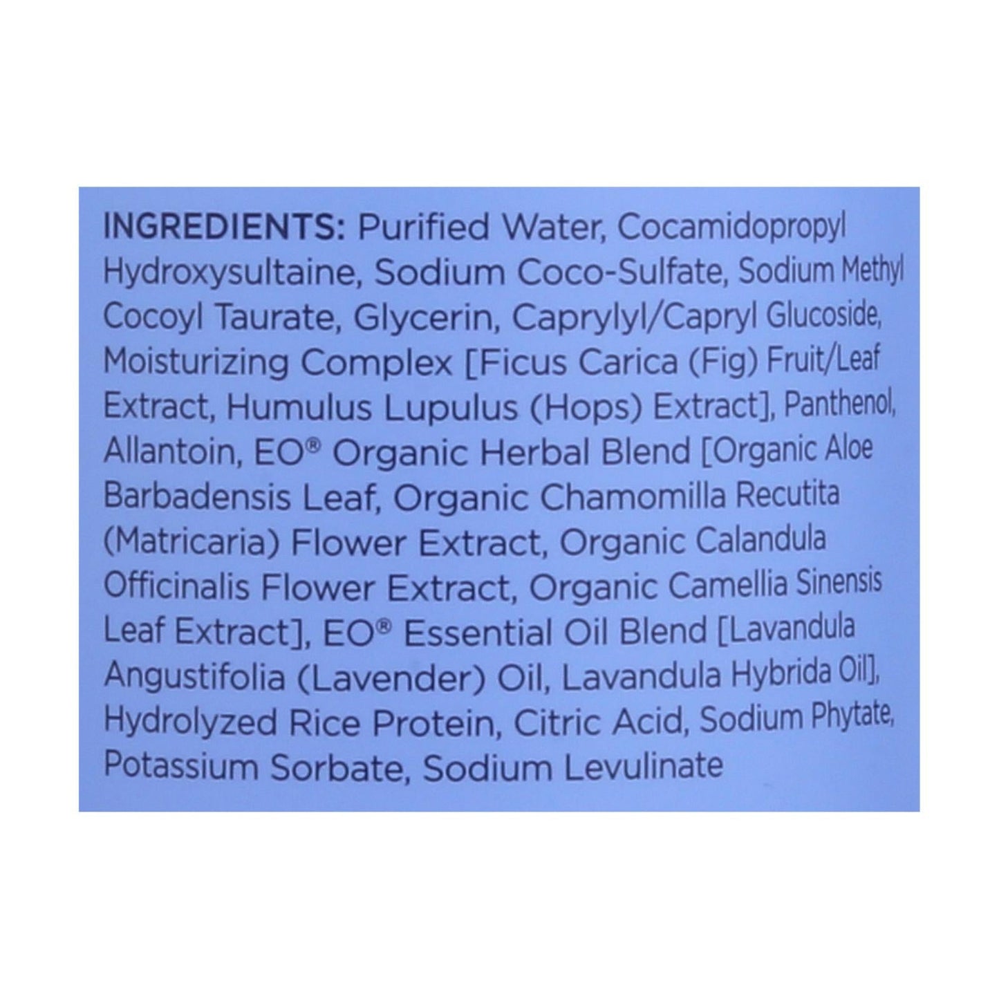 Eo Products - Shower Gel Soothing French Lavender - 16 Fl Oz