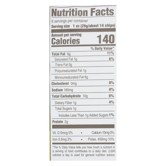 Boulder Canyon Olive Oil Chips, Sea Salt & Pepper, 12-Pack