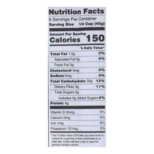 Lotus Foods Heirloom Forbidden Rice - Case Of 6 - 15 Oz.