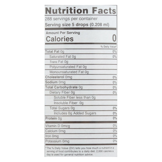 Sweet Leaf Liquid Stevia Sweet Drops - Hazelnut - 2 Oz