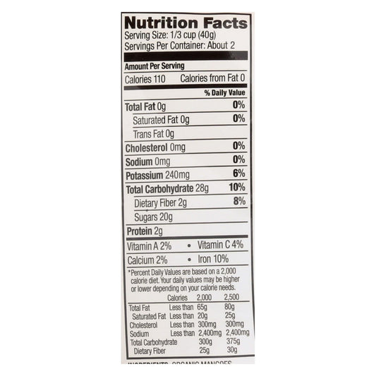 Made In Nature Mangoes Dried Fruit - Case Of 6 - 3 Oz