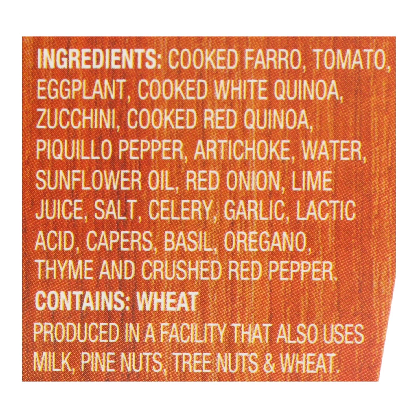 Cucina & Amore Grilled Veggies Farro 6-Pack, 7.9 Oz