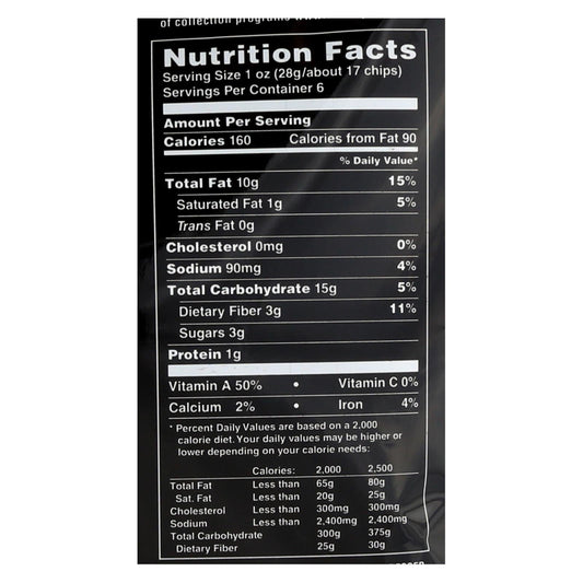 Terra Sweet Potato Chips Sea Salt - 12 Pack, 5 oz Each