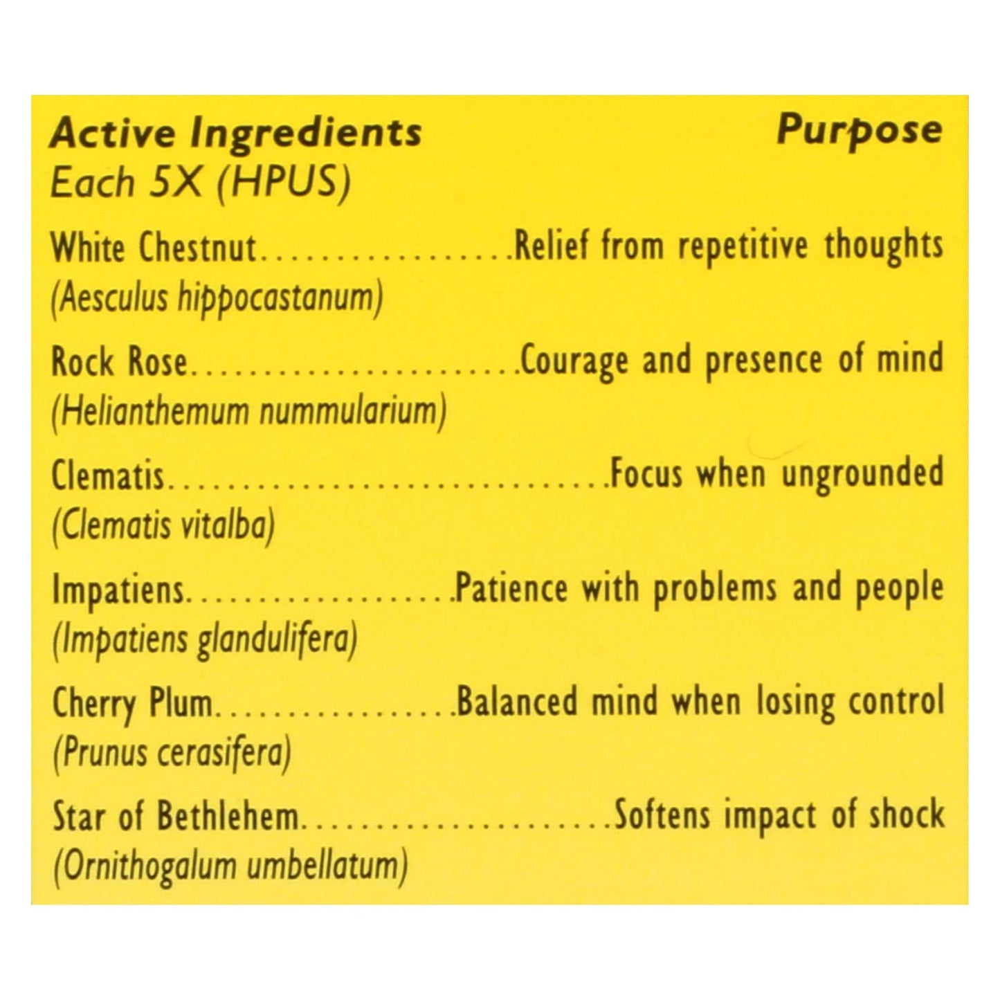 Rescue Sleep Natural Aid - Bach Flower Remedies 0.7 Fl Oz