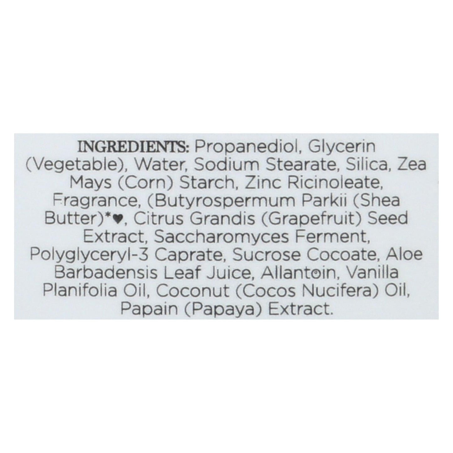 Nubian Heritage Coconut Papaya Deodorant 2.25 Oz