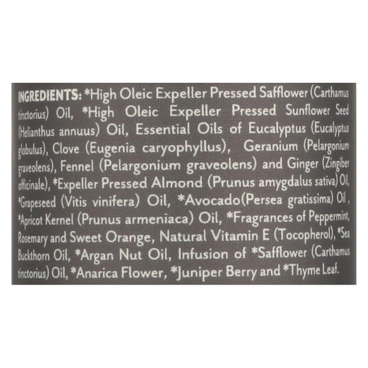 Peppermint Rosemary Muscle Comfort Oil, Organic 4 Oz