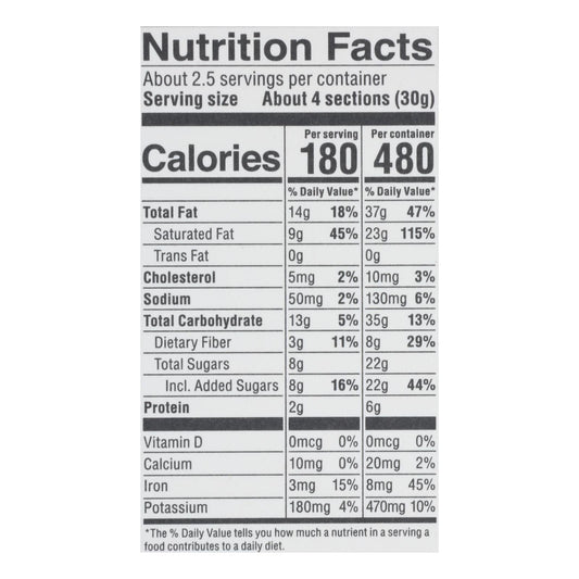 Alter Eco Organic Dark Salted Brown Butter Chocolate 2.82oz