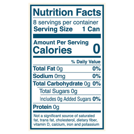 Waterloo - Spk Water Rasp Nectarine - CS of 2-12/12 FZ