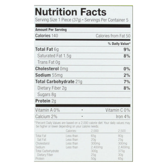 Bobo's Apple Pie Oat Bars, Gluten Free, 6-Pack, 1.3 Oz