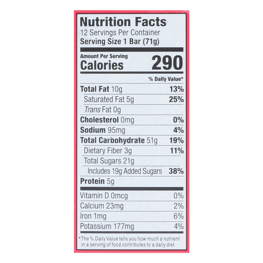 Bobo's PB&J Oat Bars, 12-Pack, 2.5 OZ Each