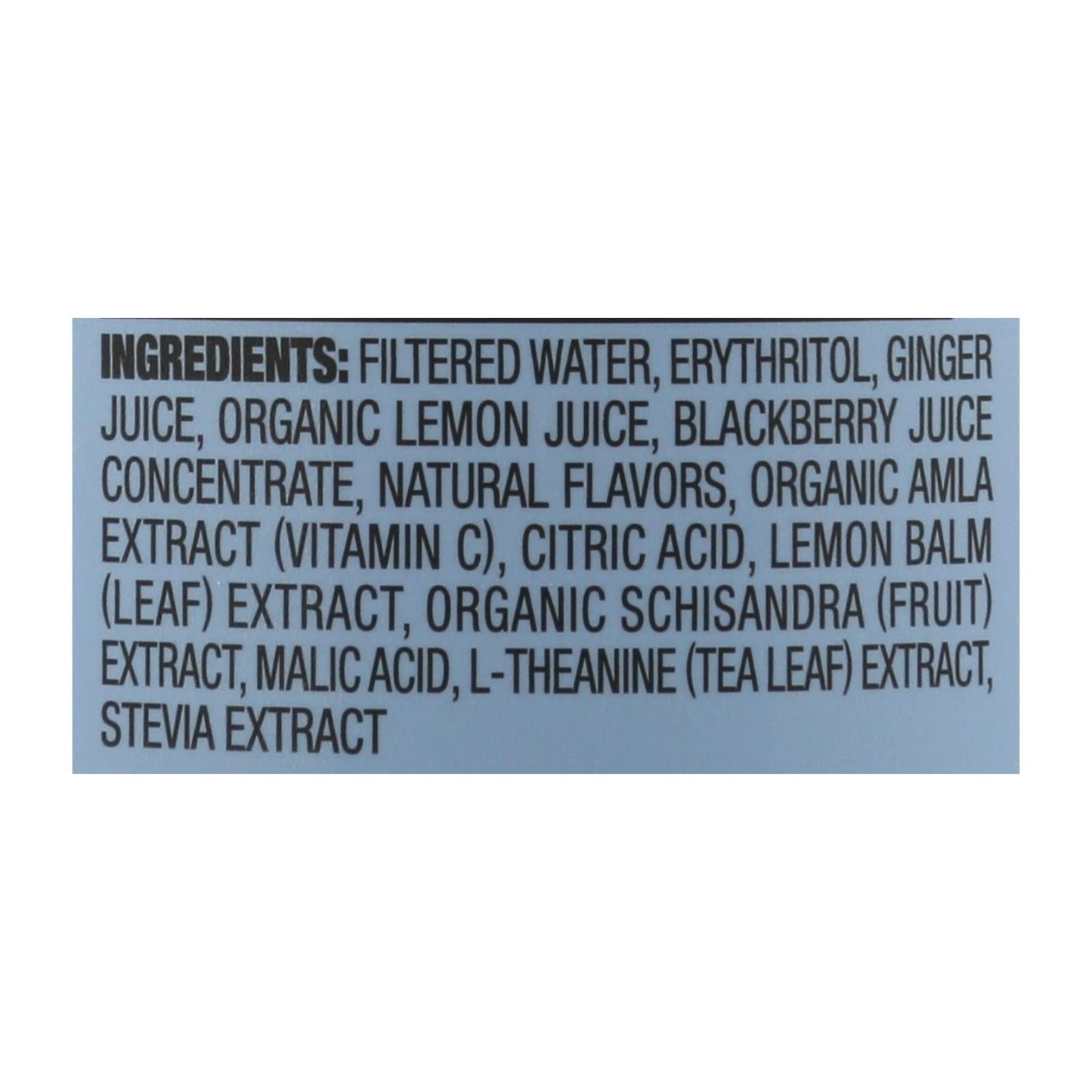 Heywell - Sparkling Calm Rstre Blkbr Gng - Case Of 12-12 Fz