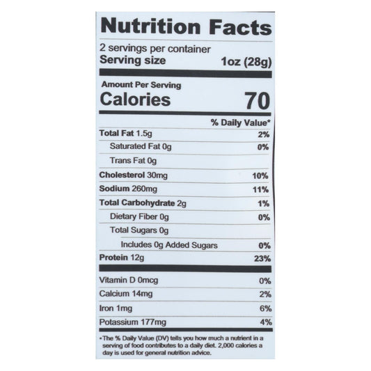 Country Archer Zero Sugar Beef Jerky 12-Pack, 2 oz Each