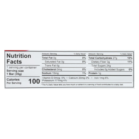 That's It Fruit Bar - Apple and Pear - Case of 12 - 1.2 oz