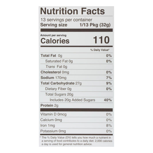 Miss Jones Baking Mix - Brownie - Case Of 6 - 14.67 Oz.