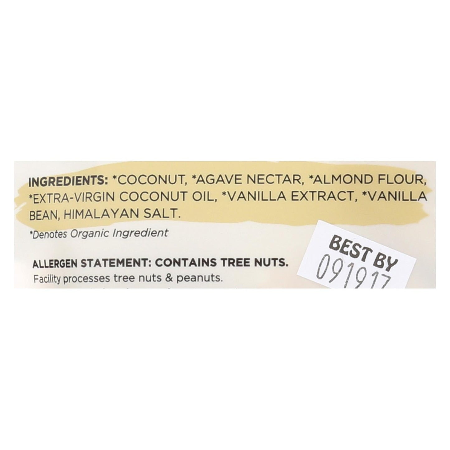 Emmy's Organics Organic Coconut - Case Of 8 - 6 Oz.