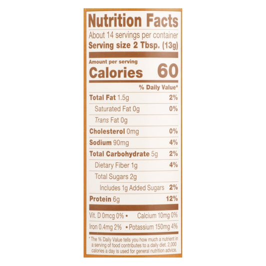 Pb2 Powdered Peanut Butter - Case Of 6 - 6.5 Oz