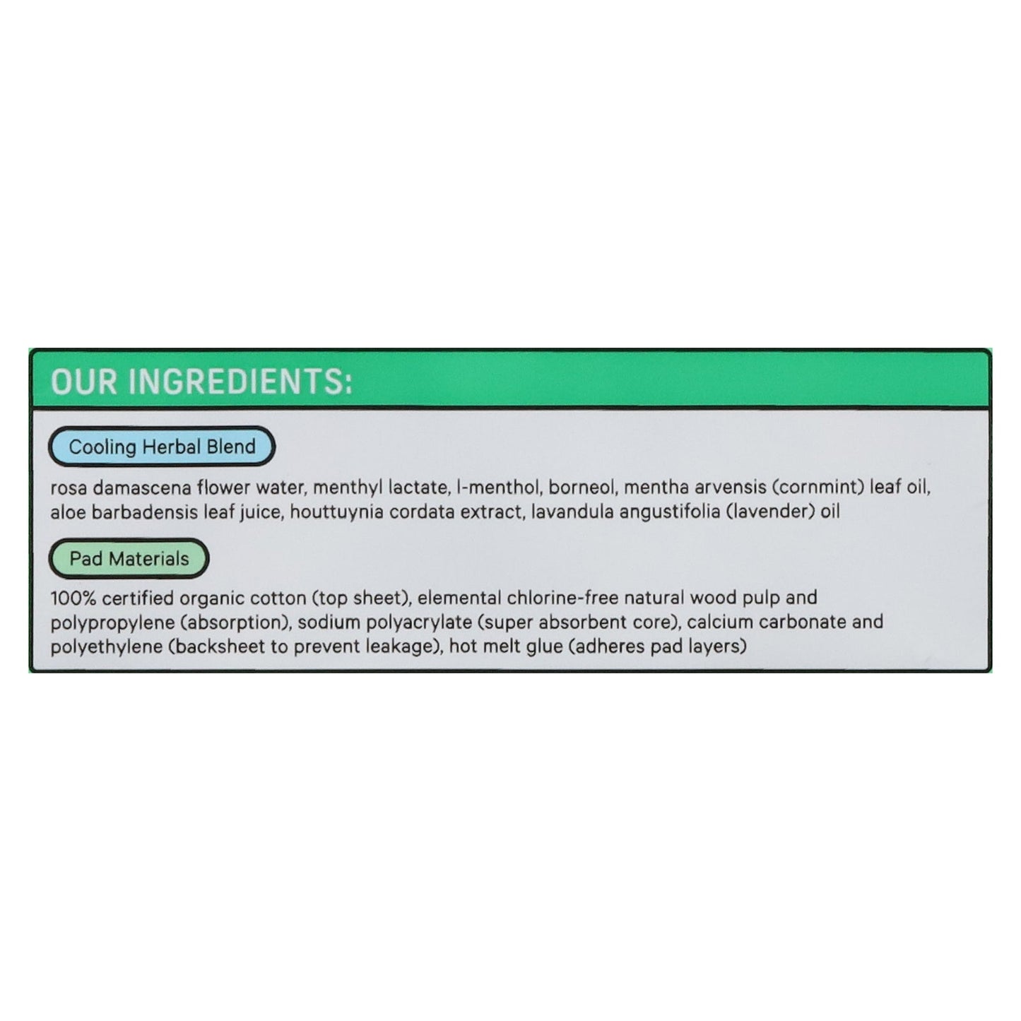 The Honey Pot - Pantiliner Evryday Herbal - EA of 1-30 CT