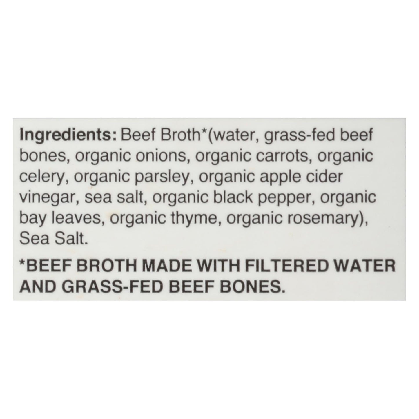 Kettle & Fire Beef Bone Broth - Case of 6 - 16.9 OZ