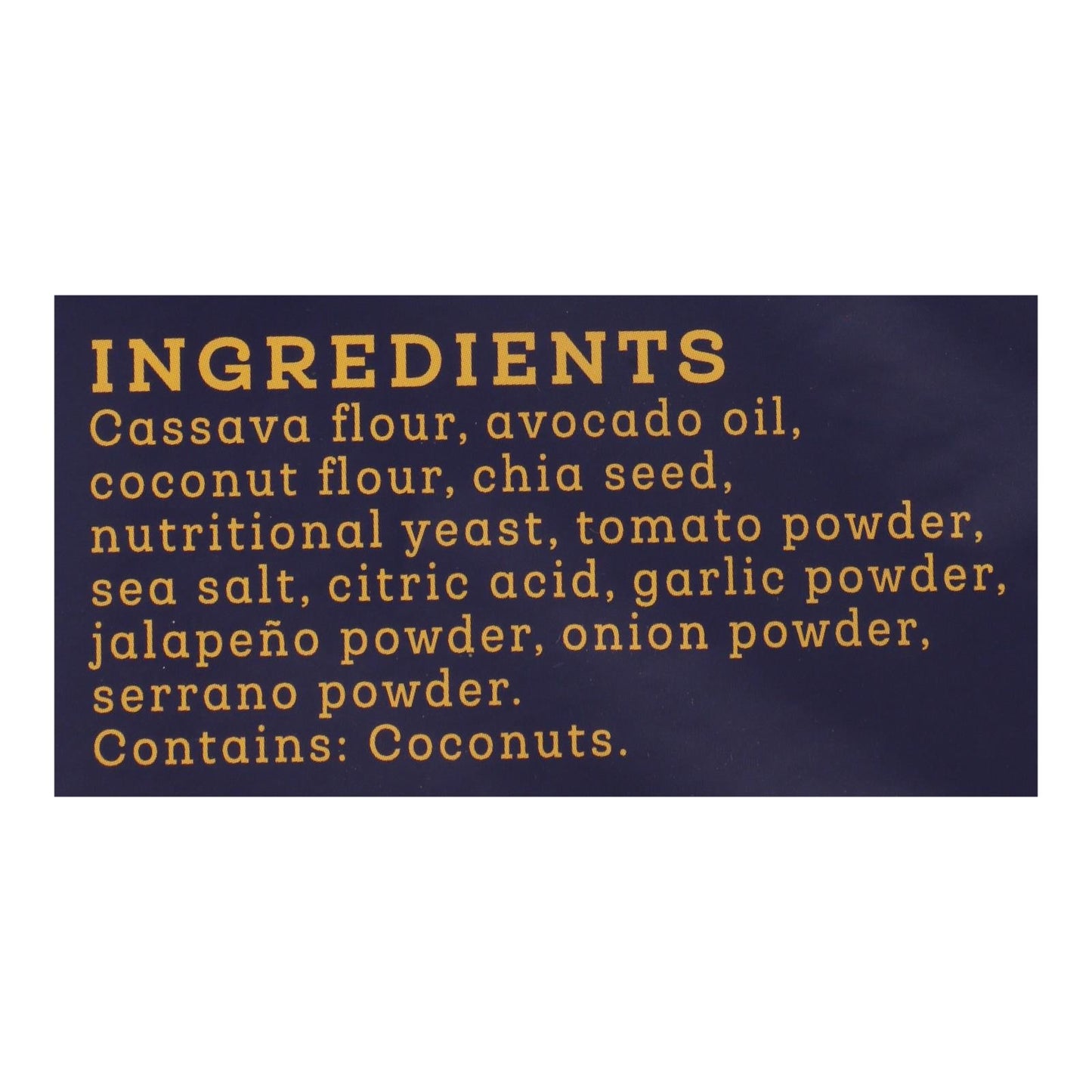 Siete Tortilla Chip - Nacho - Case Of 12 - 5 Oz