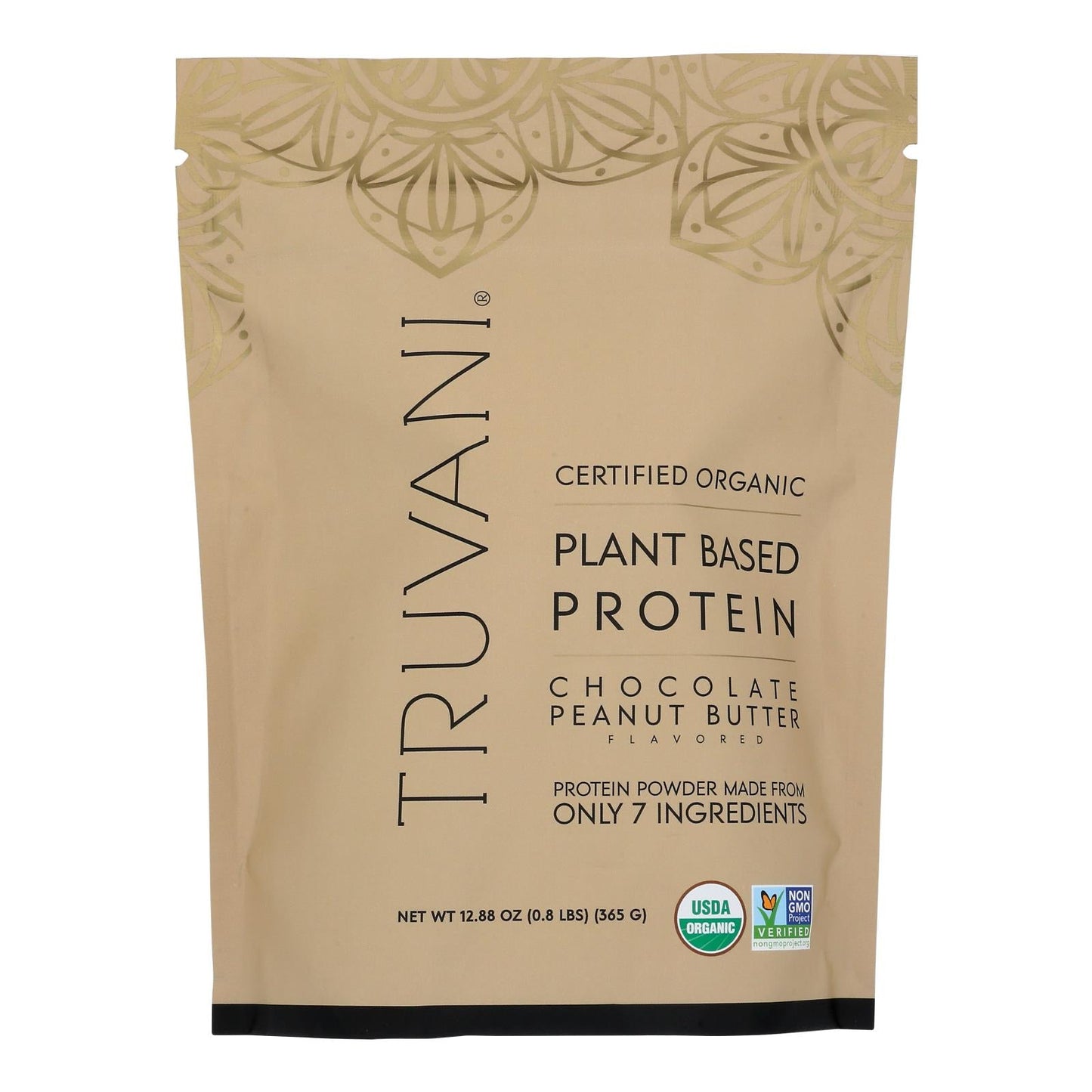 Truvani Peanut Butter Chocolate Protein Powder - 12.88 Oz