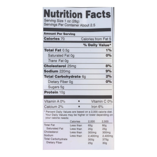 Country Archer - Jerky Beef Teriyaki - Case Of 12-2.5 Oz