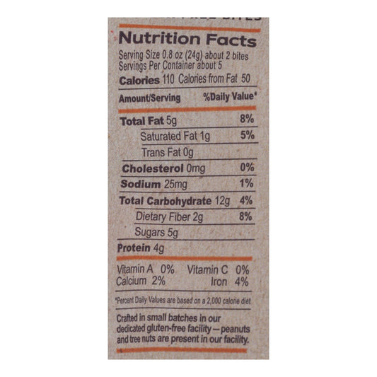 Gfb Dark Chocolate Peanut Butter Bites, 6-Pack, 4 oz