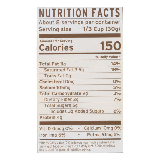 Purely Elizabeth Banana Nut Butter Granola, Case of 6, 8 oz