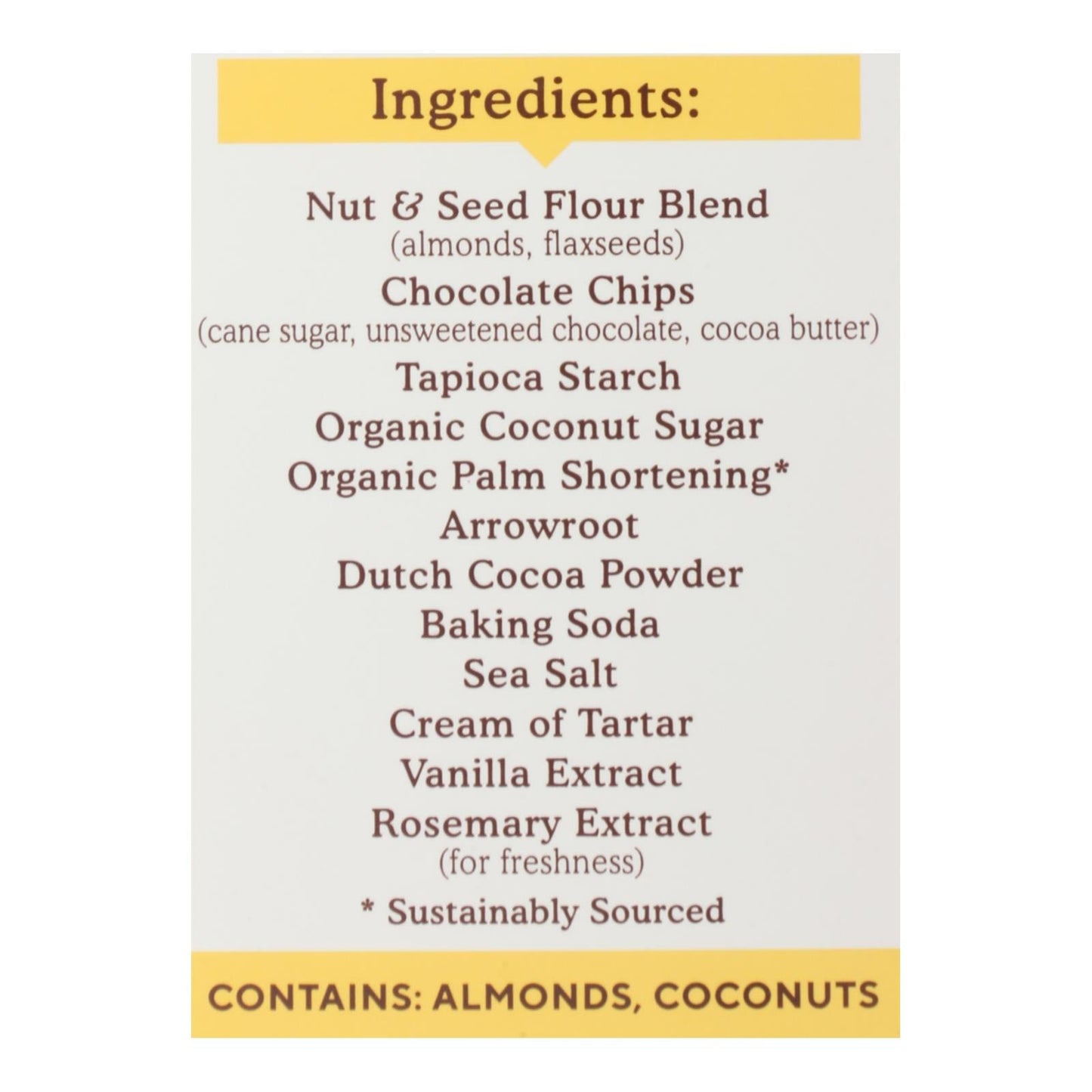 Simple Mills Double Chocolate Cookies, Crunchy, 6 Packs