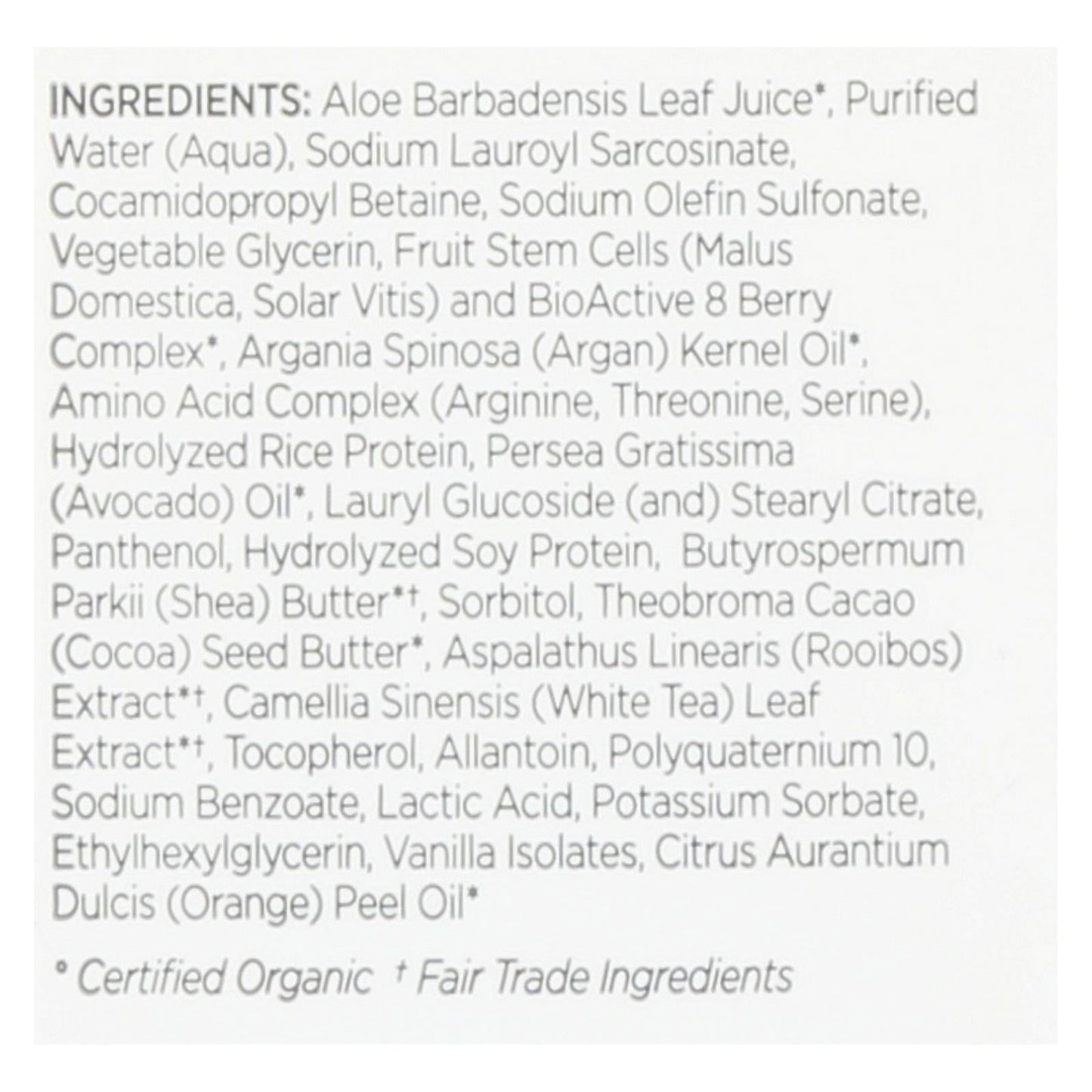 Andalou Moisture Rich Argan & Sweet Orange Shampoo 11.5oz