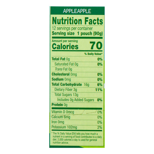 Gogo Squeeze Organic Apple Sauce, 6-Pack, 3.2 Oz